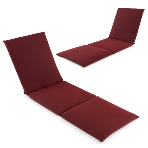 182 red chaise - red, lounge
