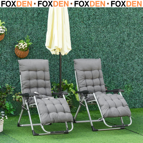 2pc reclining zero gravity sun - gravity,