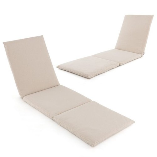 Folding outdoor chaise - 2,