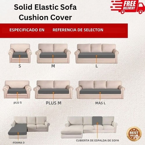 Elastic sofa cushion - elastic, cover