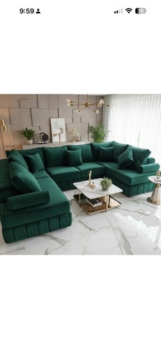 Luxury lilly shape sofa - u,