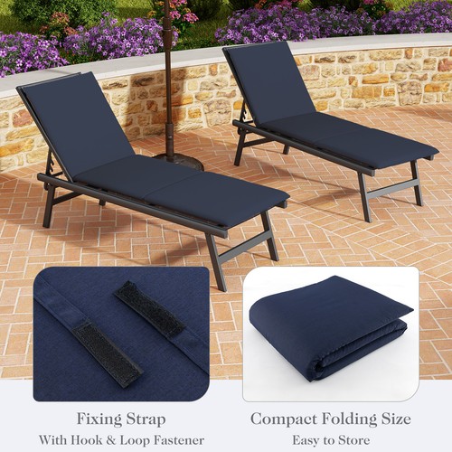 Pcs tri fold - 2, lounger