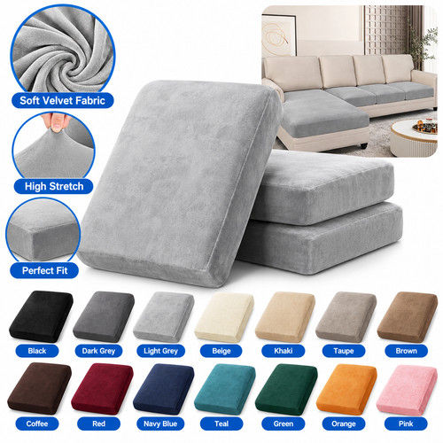 Sofa seat covers velvet - sofa,