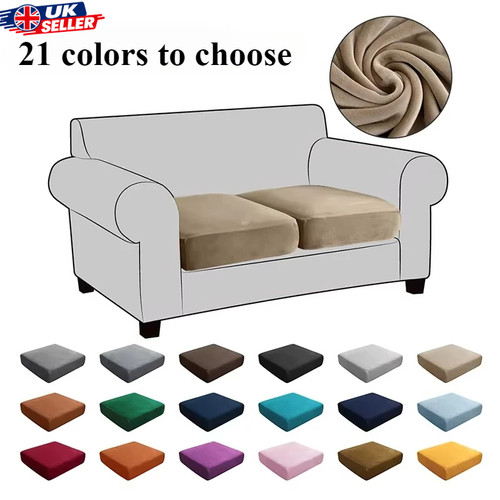 Sofa seat covers velvet - velvet, seater