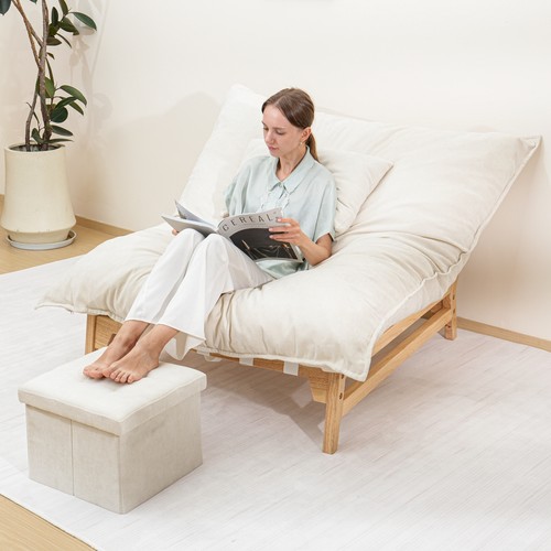 Oversized chaise lounge chair - chaise,
