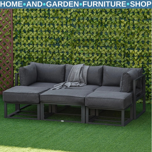 Piece outdoor sectional sofa - 6,