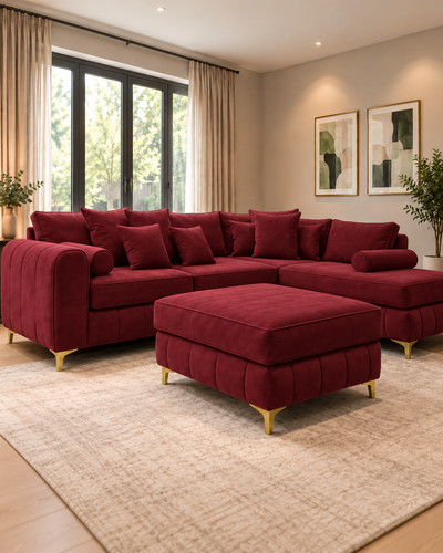 Luxury lilly chaise - , corner